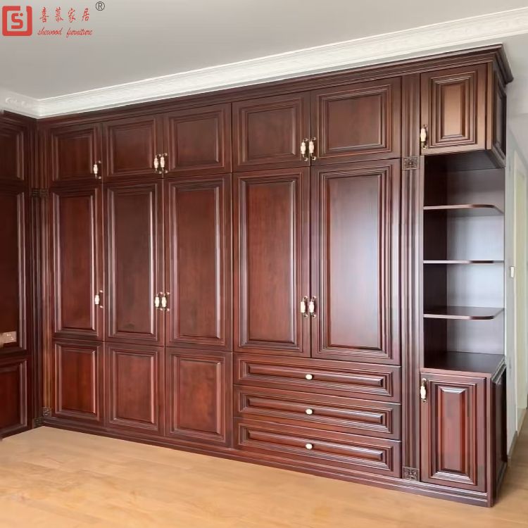 北京原木家具定制廠家 純實木衣柜定制與實木衣柜的優勢